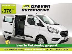 Ford Transit Custom - 2.0 TDCI L2H1 | DC | 6 Zits | 2800kg Trekgew. | Airco | Cruise | 2xSchuifdeur | Parkeersen