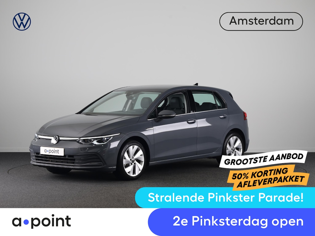 Volkswagen Golf - 1.5 eTSI Style 130 PK | Automaat | Digitaal dashboard | Sportstoelen | Navigatie - AutoWereld.nl