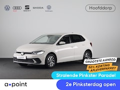 Volkswagen Polo - 1.0 TSI Life Edition 95pk 5bak| digital display| Airco| el. inklap spiegels| 15'LM-velgen