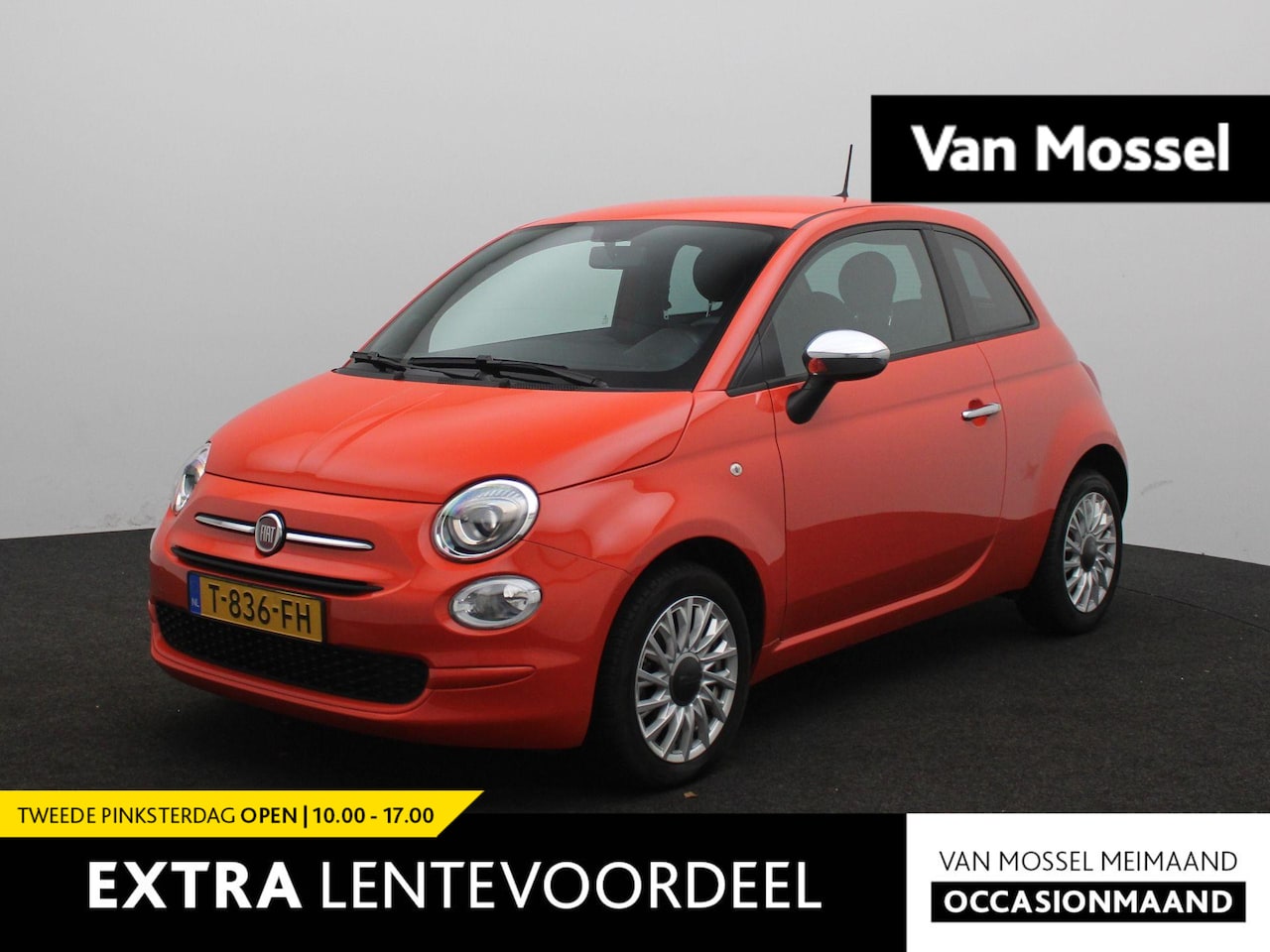Fiat 500 - 1.0 Hybrid | Apple Carplay/Android Auto | Climate Control | Lichtmetalen Velgen | - AutoWereld.nl