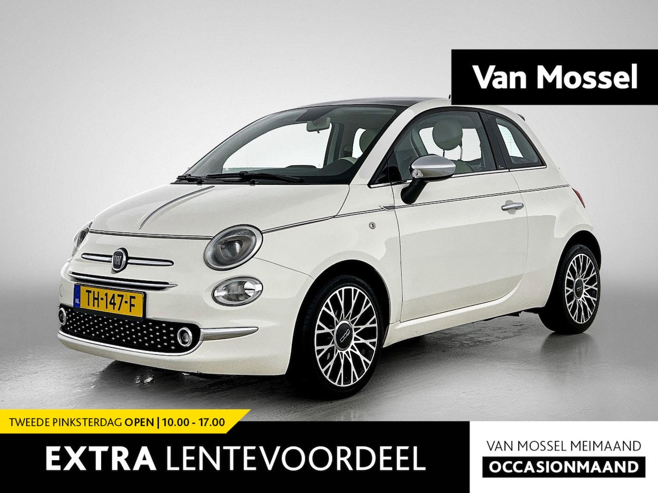 Fiat 500 - 0.9 TwinAir Turbo Collezione | Panoramadak | Navigatie | - AutoWereld.nl