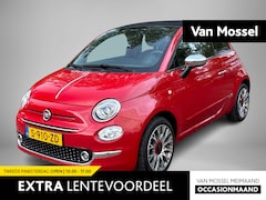 Fiat 500 C - 1.0 Hybrid RED | Climate control | Parkeersensoren | 16" Lichtmetalen velgen | Apple Carpl