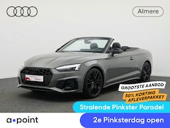 Audi A5 Cabriolet - 35 TFSI S edition 150pk | Airscarf | Stoelverwarming | Virtual cockpit | Black optic |