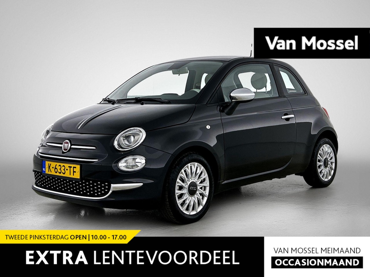 Fiat 500 - 1.0 Hybrid Lounge | Te Financieren v.a. €164,- P/M | - AutoWereld.nl
