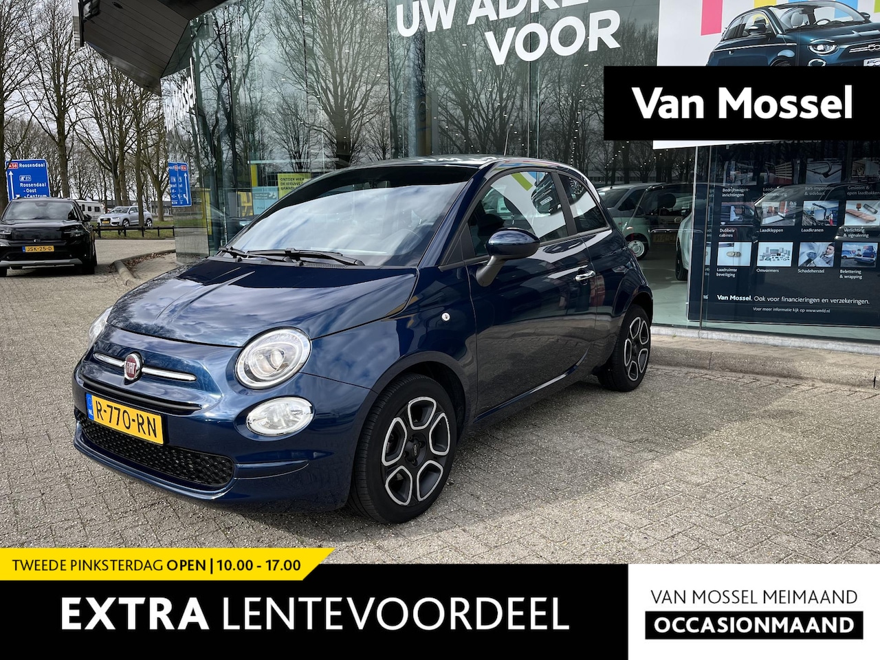 Fiat 500 - 1.0 Hybrid Club | Carplay | Airco | Cruisecontrol | - AutoWereld.nl
