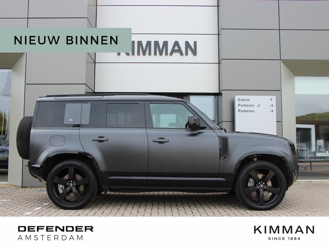 Land Rover Defender 110 - P400 X-Dynamic HSE | Matte Folie | Stoelverwarming/Koeling | Schuif/Kanteldak | - AutoWereld.nl