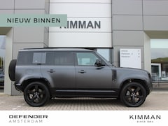 Land Rover Defender 110 - P400 X-Dynamic HSE | Matte Folie | Stoelverwarming/Koeling | Schuif/Kanteldak |