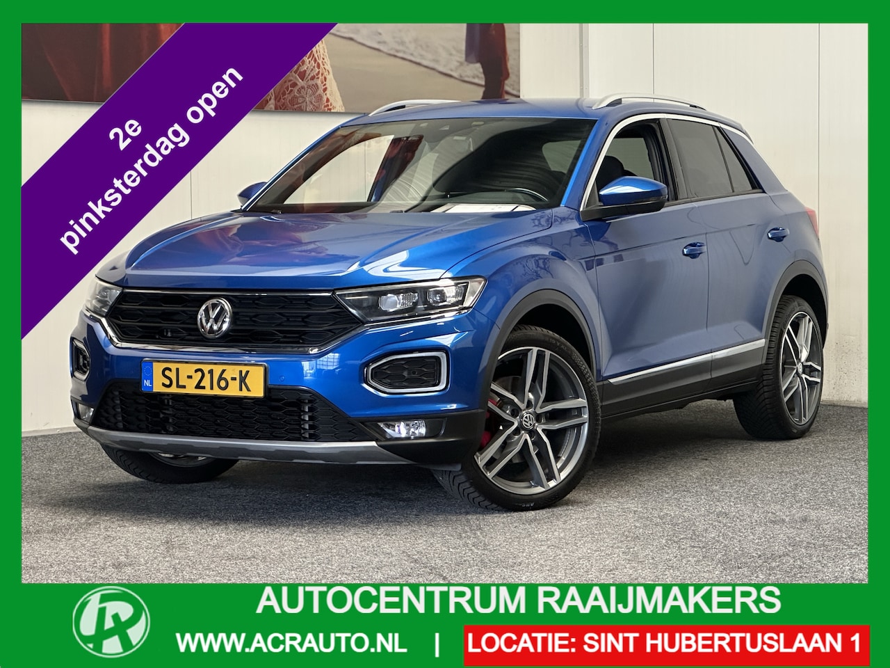 Volkswagen T-Roc - 1.5 TSI SPORT AUTOMAAT NAVIGATIE ADAPTIVE CRUISE CONTROL APPLE CARPLAY/ANDROID RIJSTROOKSE - AutoWereld.nl