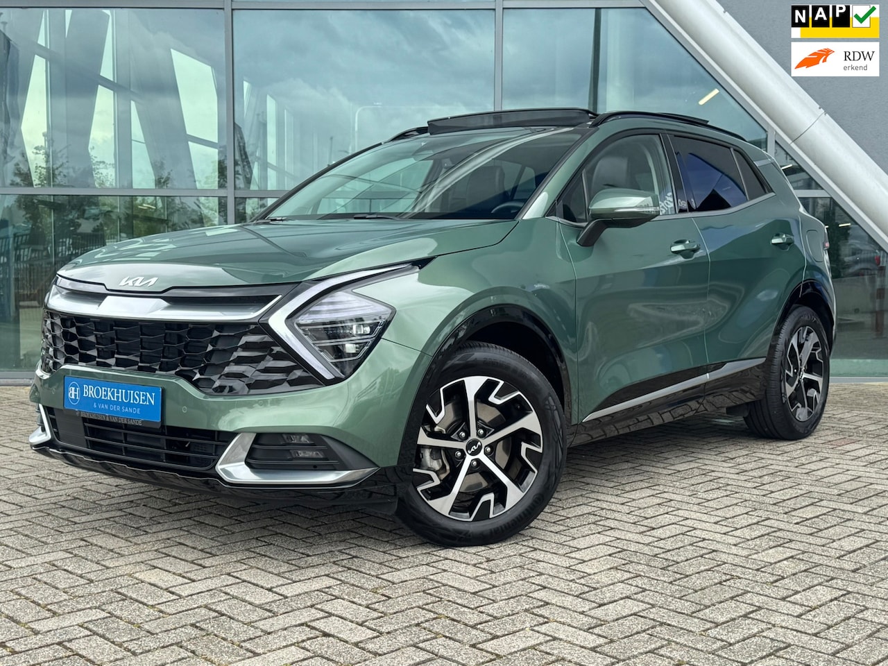 Kia Sportage - 1.6 T-GDi Hybrid DynamicPlusLine 230pk Panoramadak / Camera / Stoel-Stuurverwarming - AutoWereld.nl
