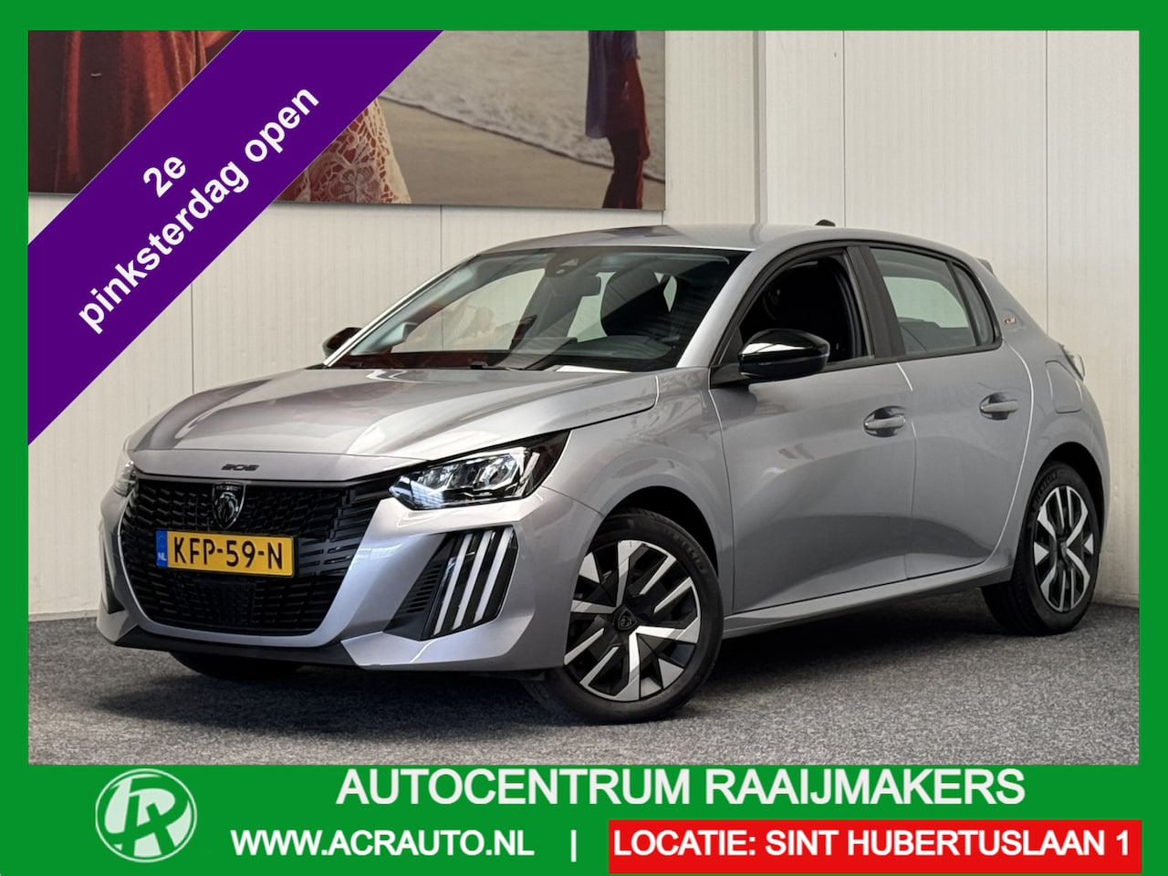 Peugeot 208 - 1.2 STYLE 100PK MODEL 2025 NAVIGATIE CRUISE CONTROL APPLE CARPLAY/ANDROID AIRCO BLUETOOTH - AutoWereld.nl