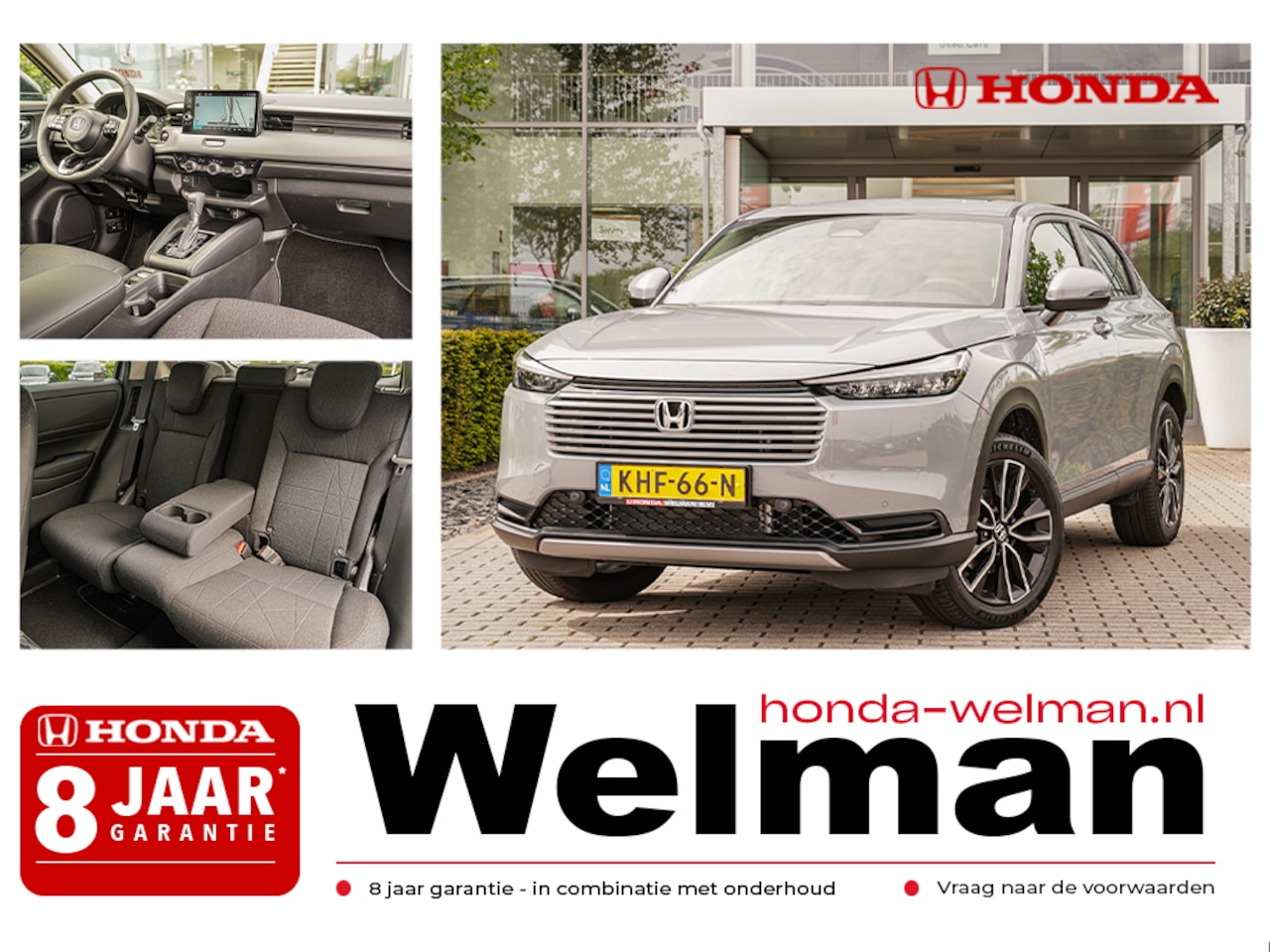 Honda HR-V - 1.5i e:HEV ELEGANCE - DEMO - FULL HYBRID - AUTOMAAT - AutoWereld.nl