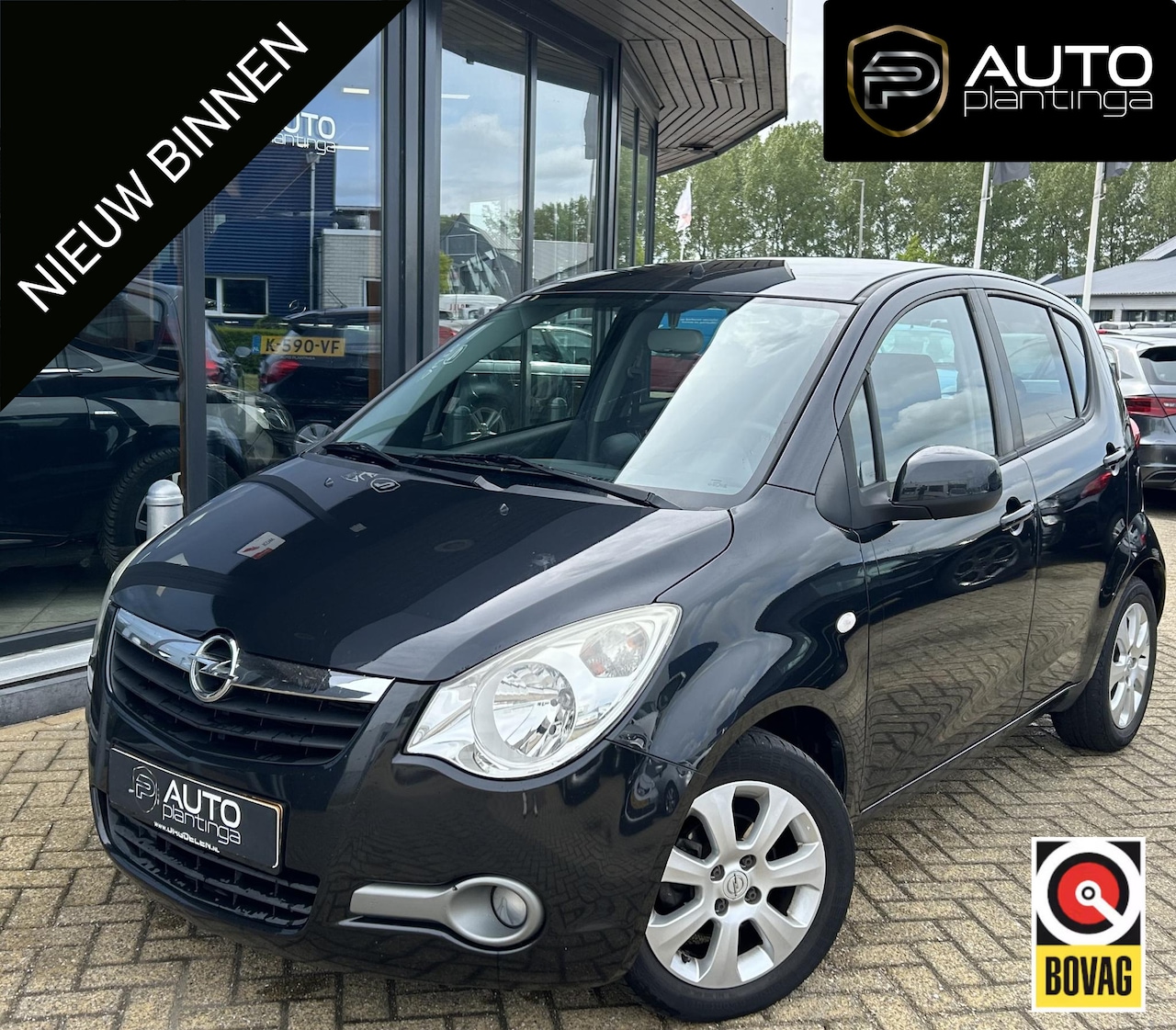 Opel Agila - 1.2 Enjoy | Nette Staat | NL AUTO | Hoge Instap | Airco | 5 Deurs | 2 Sleutels | - AutoWereld.nl