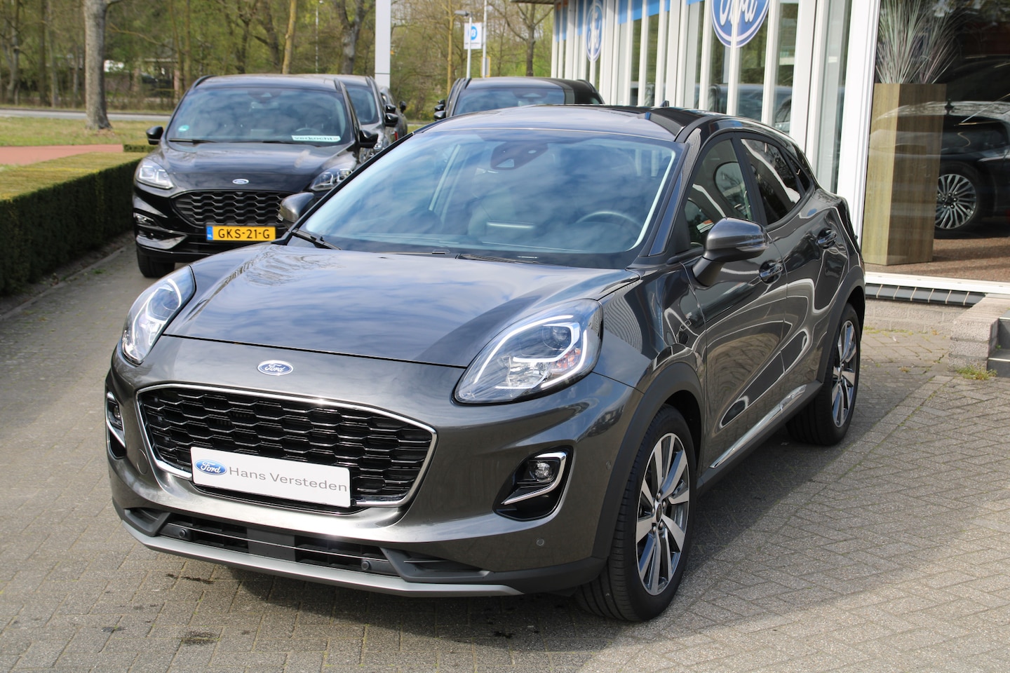 Ford Puma - 1.0 EcoBoost 125 PK Hybrid Automaat Titanium X HALFLEDER | WINTER PACK | CAMERA | 18-INCH - AutoWereld.nl