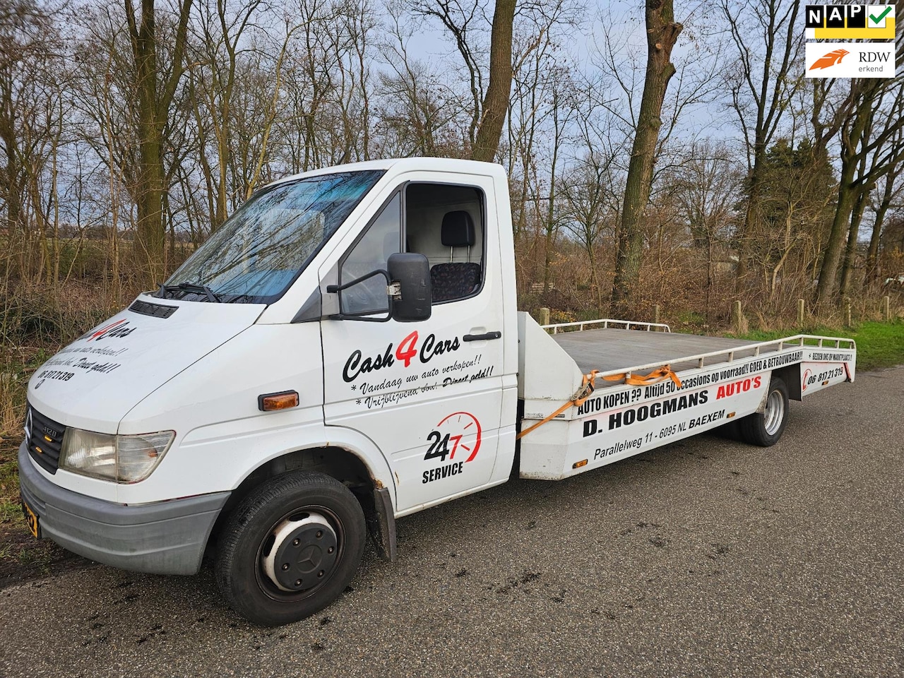 Mercedes-Benz 400-serie - 412 D Lang aluminium laadbak 1460 kilo Laadvermogen - AutoWereld.nl