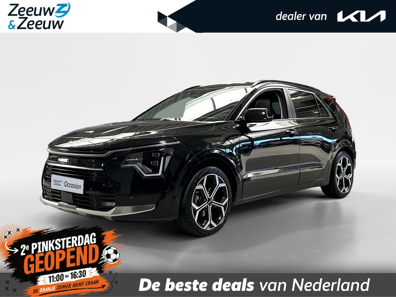 Kia Niro - 1.6 GDi Hybrid Launch Edition Trekhaak afn | Elektrisch schuifkanteldak/ Parkeercamera | P - AutoWereld.nl