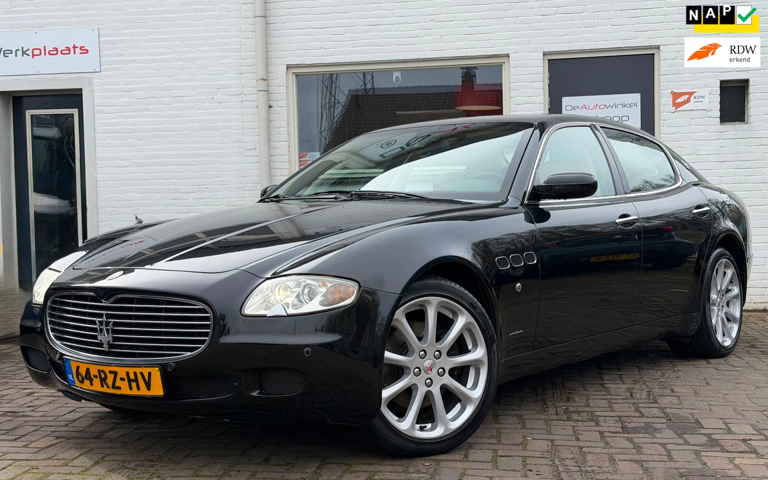 Maserati Quattroporte - 4.2 Ferrari V8 Duo Select - AutoWereld.nl