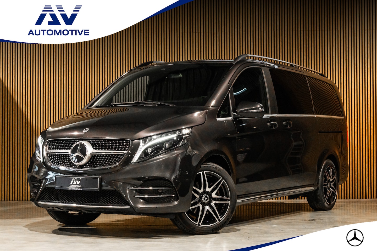 Mercedes-Benz V-klasse - 300d DC | AMG | 4-Matic | 360 Camera | Stoelventilatie | CarPlay | Navigatie | Lederen bek - AutoWereld.nl