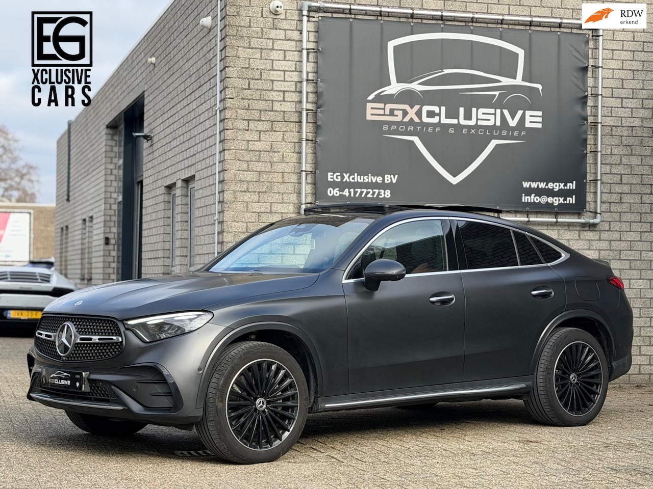 Mercedes-Benz GLC-klasse Coupé - 300de 4MATIC Luxury Line AMG PANO BURMESTER - AutoWereld.nl