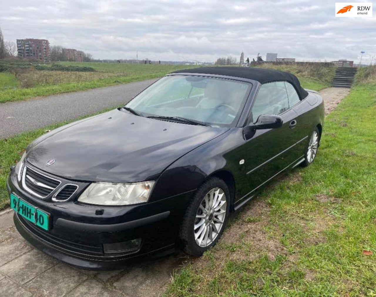 Saab 9-3 Cabrio - 2.0T Aero topper voll leer - AutoWereld.nl