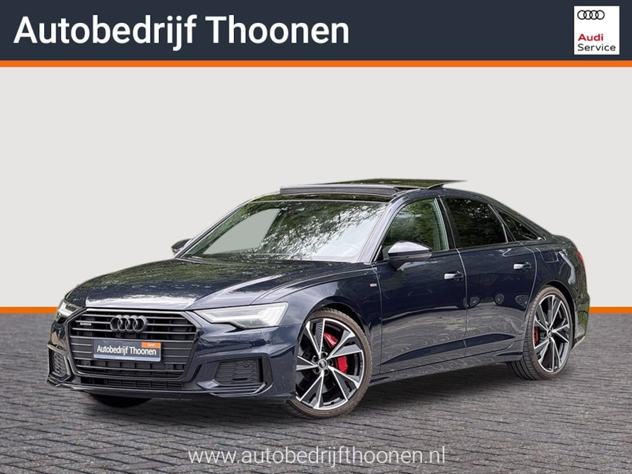 Audi A6 Limousine - 55 TFSI e quattro Pro Line S Competition | 21"| Pano | HUD | B&O | - AutoWereld.nl