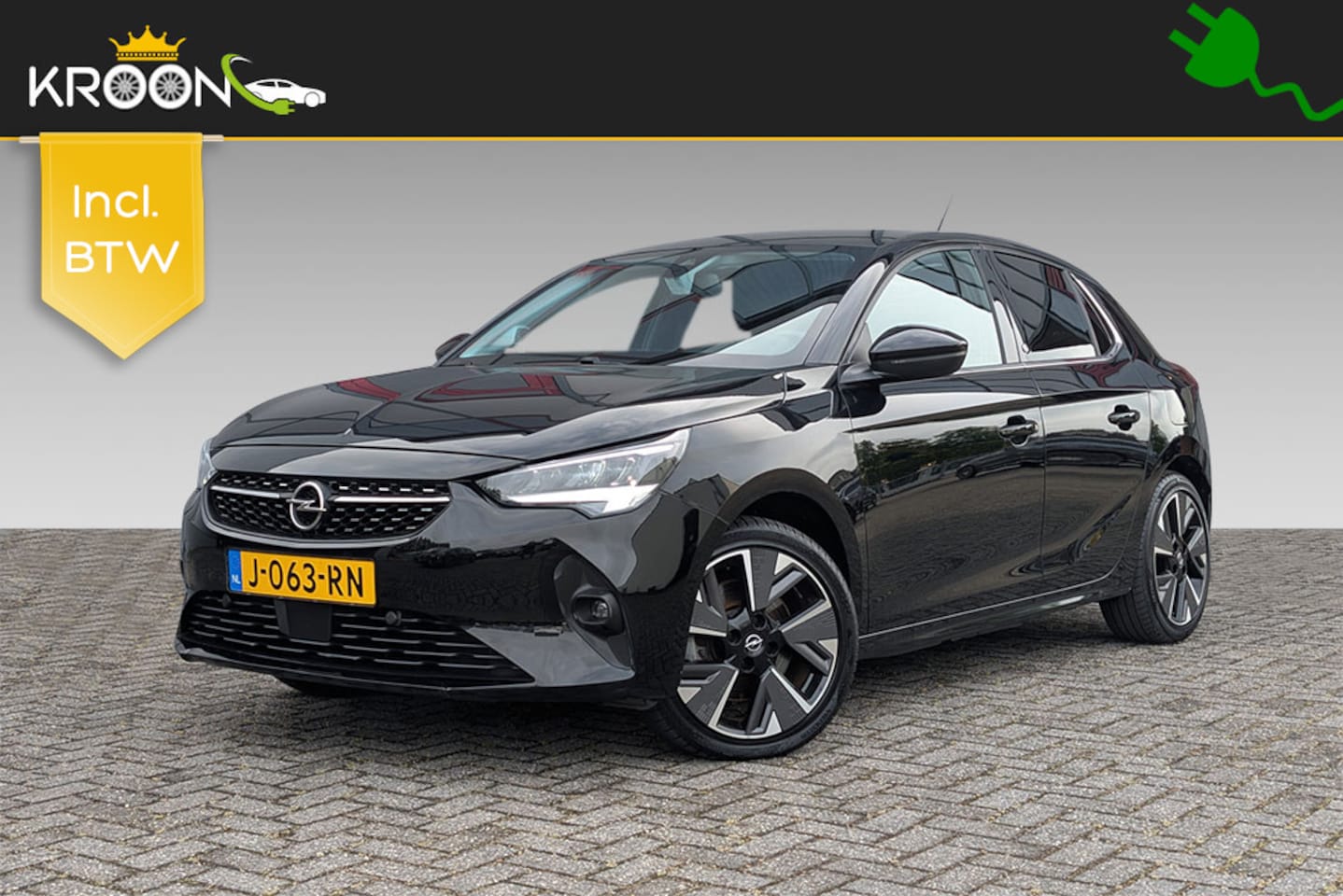 Opel Corsa-e - Elegance 50kWh 3-Fase Premium Pack SOH 93% - AutoWereld.nl