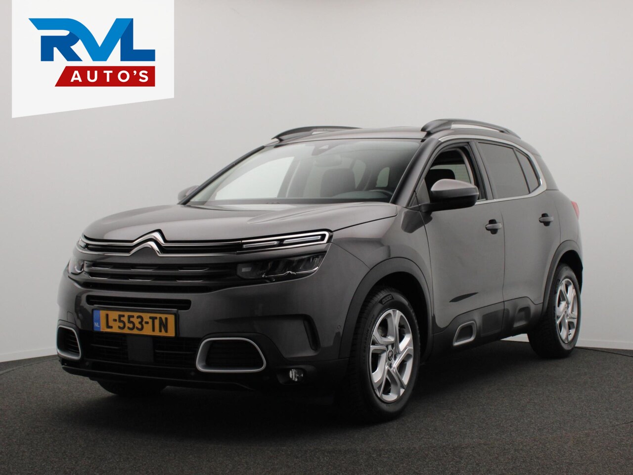 Citroën C5 Aircross - 1.2 PureTech Feel * Origineel Nederlands * Carplay Adaptive-cruise Leder Camera Navigatie - AutoWereld.nl