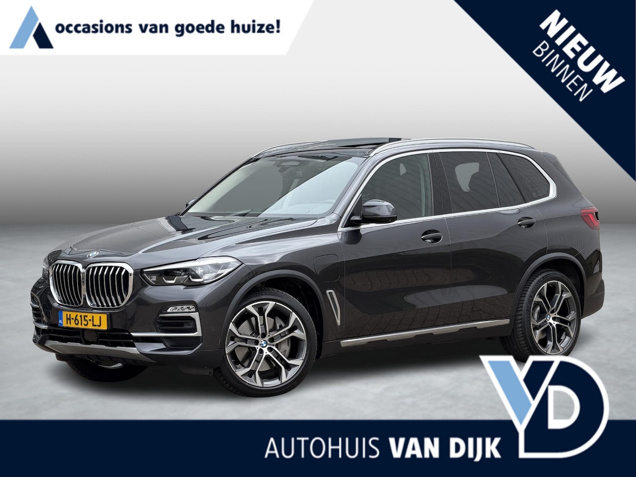 BMW X5 - xDrive45e High Executive | Pano-Dak/Achterasbesturing/Adapt.Cruise/Individual Leder/Memory - AutoWereld.nl