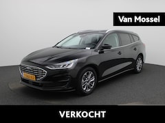 Ford Focus Wagon - 1.0 EcoBoost Hybrid Titanium | Cruise Control | Navigatie | Parkeersensoren Voor + Achter