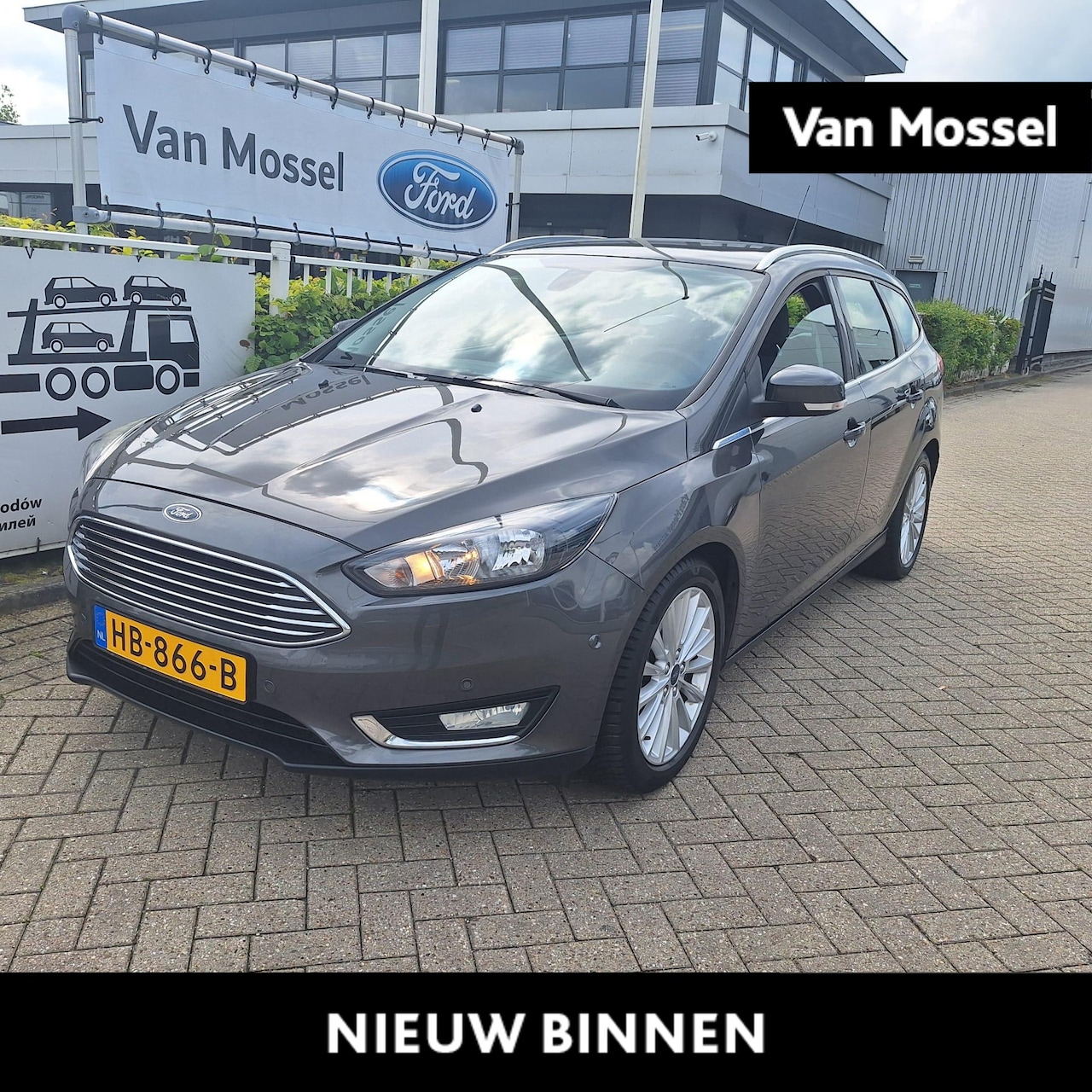 Ford Focus Wagon - 1.0 Titanium Edition 125pk | Cruise Control | Apple Carplay/Android Auto | 17" LMV | All W - AutoWereld.nl