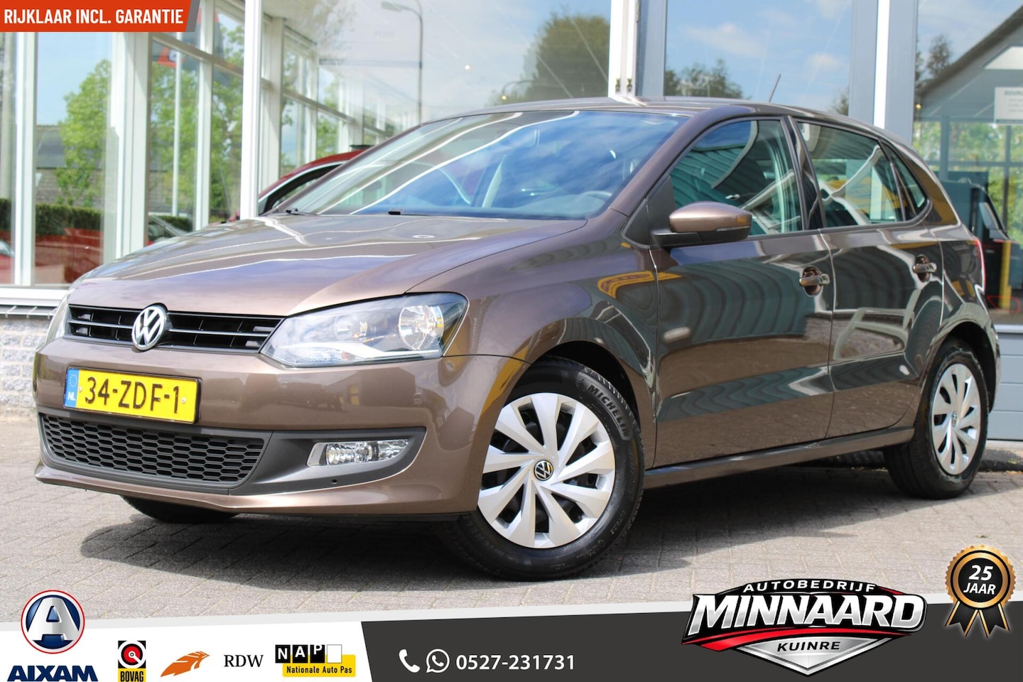 Volkswagen Polo - 1.2 TSI BlueMotion|Trekhaak|Carplay|Cruise Control|4x Elek. Ramen| - AutoWereld.nl