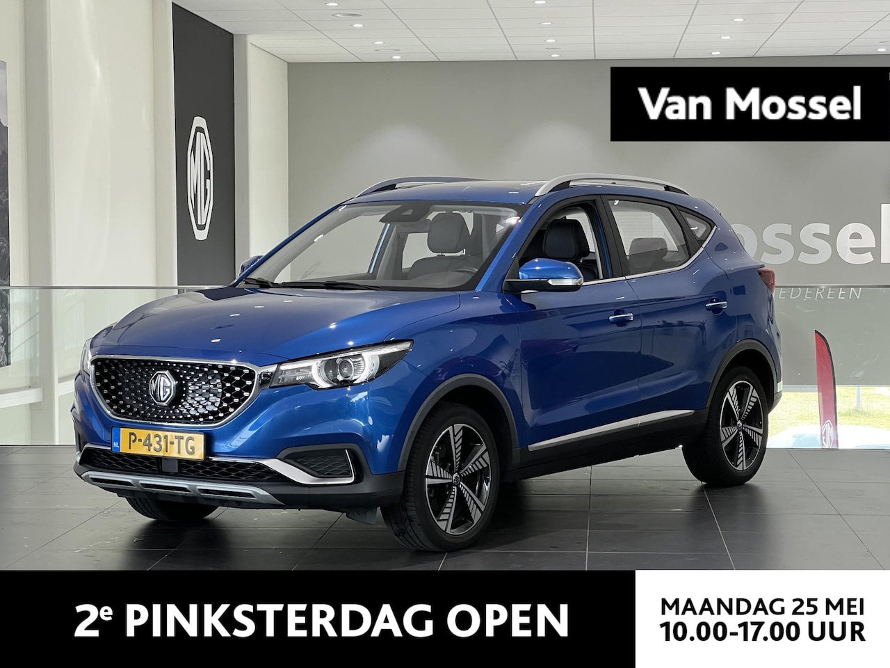 MG ZS - Luxury 45 kWh | Leder | Navi | Panoramadak | Apple CarPlay | Camera | Adaptive Cruise Cont - AutoWereld.nl