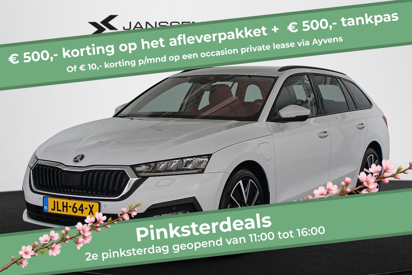 Skoda Octavia Combi - 1.4 TSI iV PHEV Business Edition SOH 92% Stoelverwarming Navi Apple Carplay 18" LMW - AutoWereld.nl