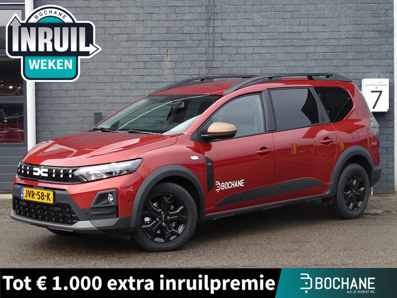 Dacia Jogger - 1.8 hybrid 155 limited edition 7p. Navigatie | 360 Camera | Cruise Contol | - AutoWereld.nl