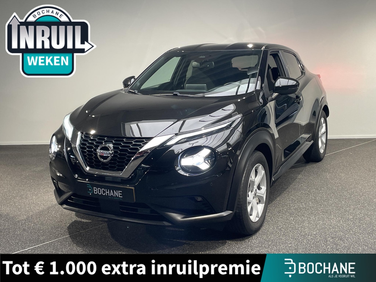 Nissan Juke - 1.0 DIG-T N-Connecta | Achteruitrijcamera | Navigatie | Climate Control | Cruise Control | - AutoWereld.nl