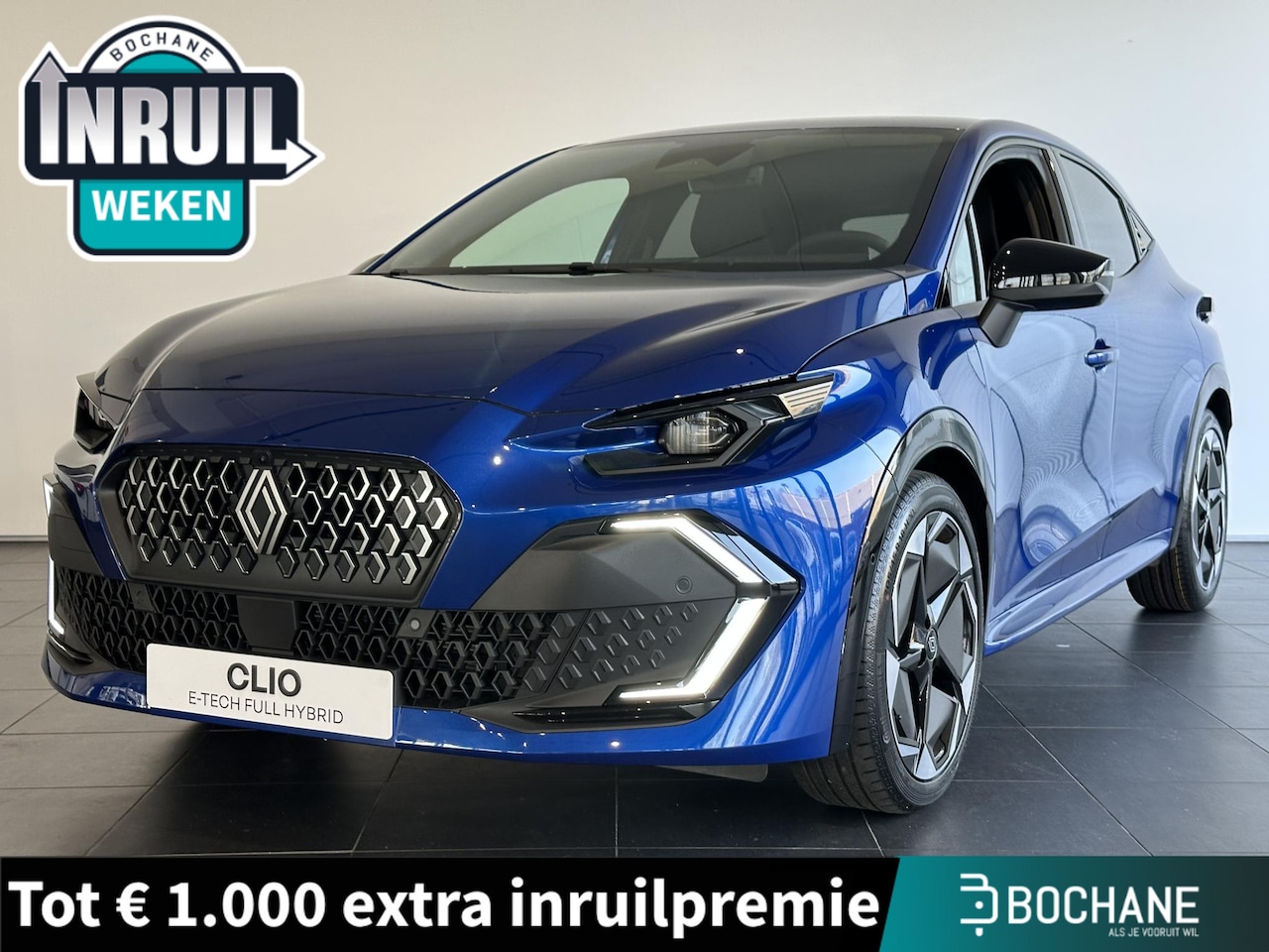 Renault Clio - 1.8 Hybrid 160 techno UIT VOORRAAD LEVERBAAR | 5 JAAR/100.000KM GARANTIE | PACK PREMIÈRE | - AutoWereld.nl