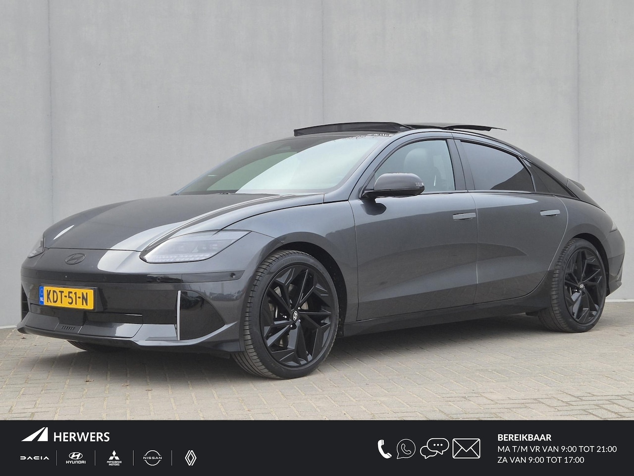 Hyundai IONIQ 6 - First Edition AWD 77.4 kWh / SOH 100% / Dealer onderhouden / Fabrieksgarantie tot 02-2028 - AutoWereld.nl