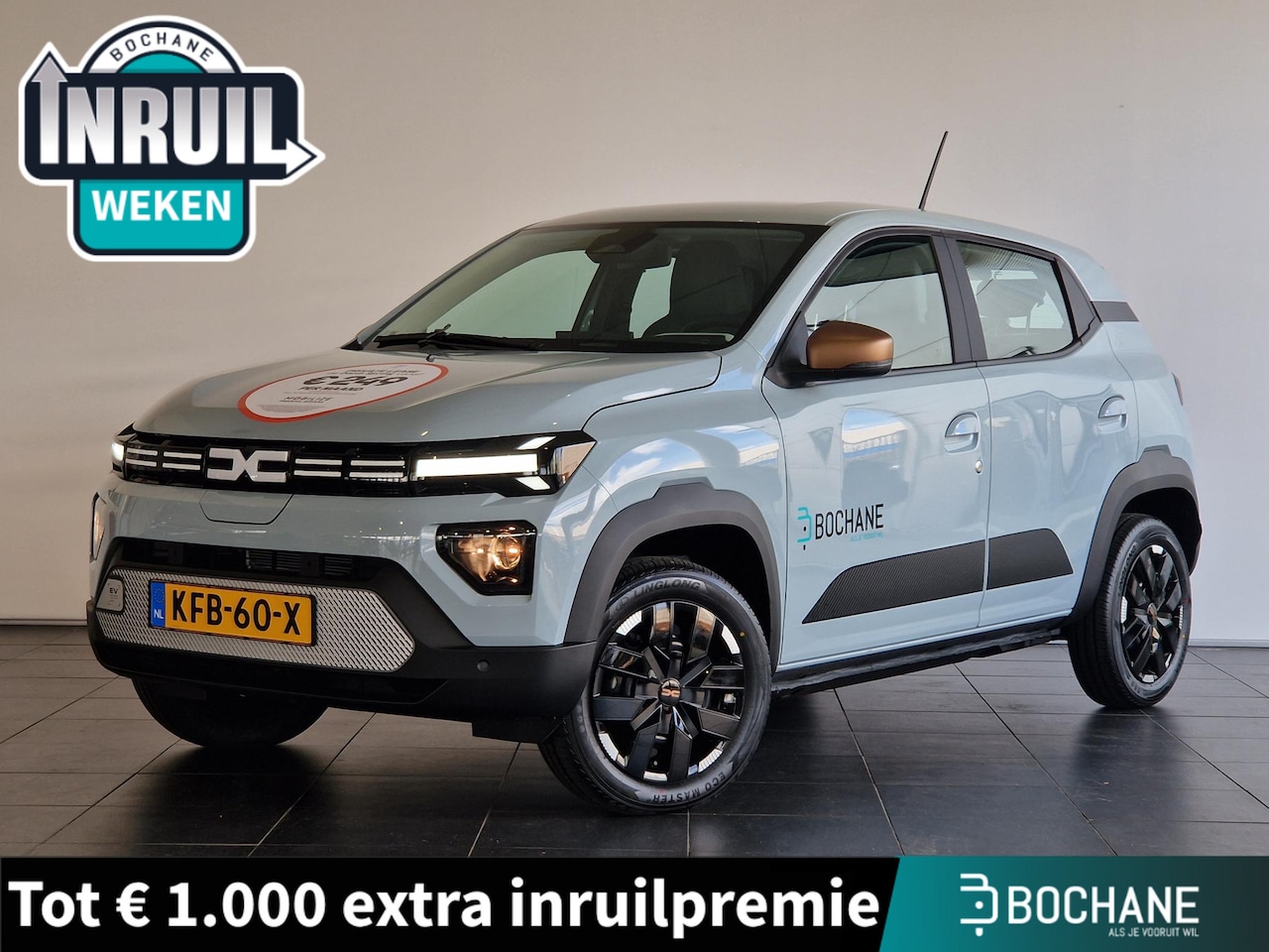 Dacia Spring - Extreme 100 pack city l pack power - AutoWereld.nl