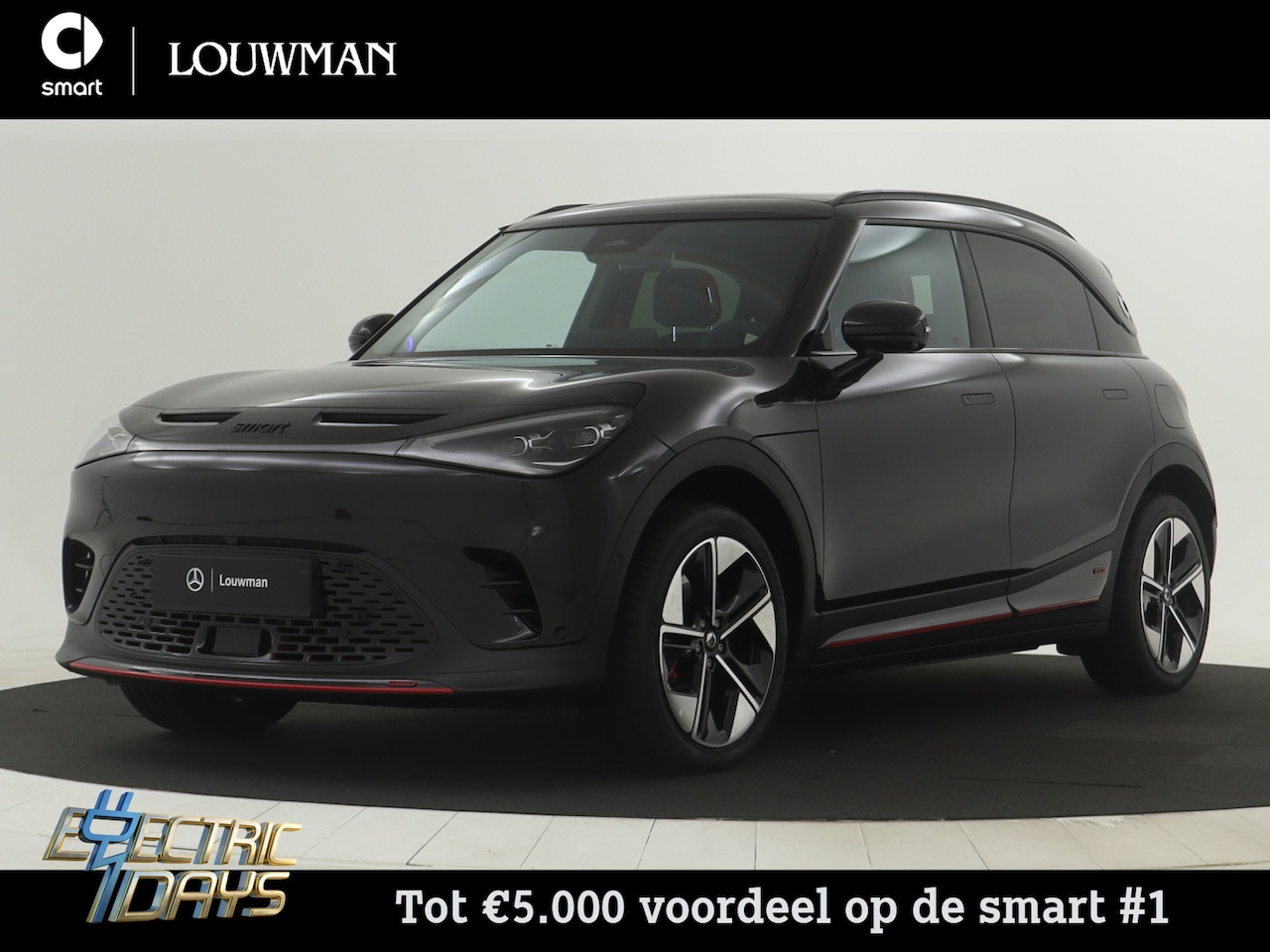 Smart #1 - BRABUS 66 kWh | Warmtepomp | Memorypakket voorstoelen | Head-up Display | 360 camera | Ele - AutoWereld.nl