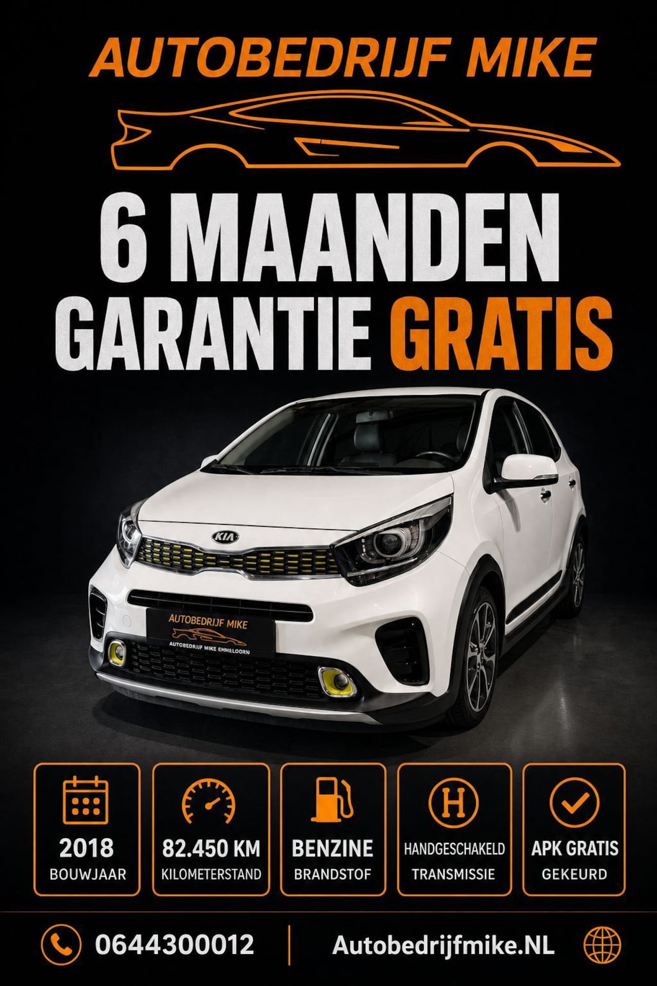 Kia Picanto - 1.0 T-GDI X-Line 1.0 T-GDI X-Line - AutoWereld.nl