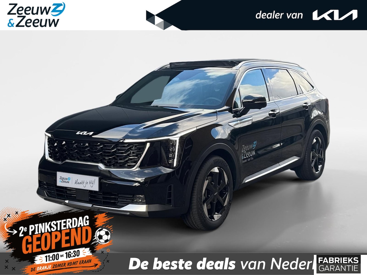 Kia Sorento - 1.6 T-GDi Plug-in Hybrid 4WD ExecutiveLine 7 pers Meest luxe uitvoering | Fabrieksgarantie - AutoWereld.nl