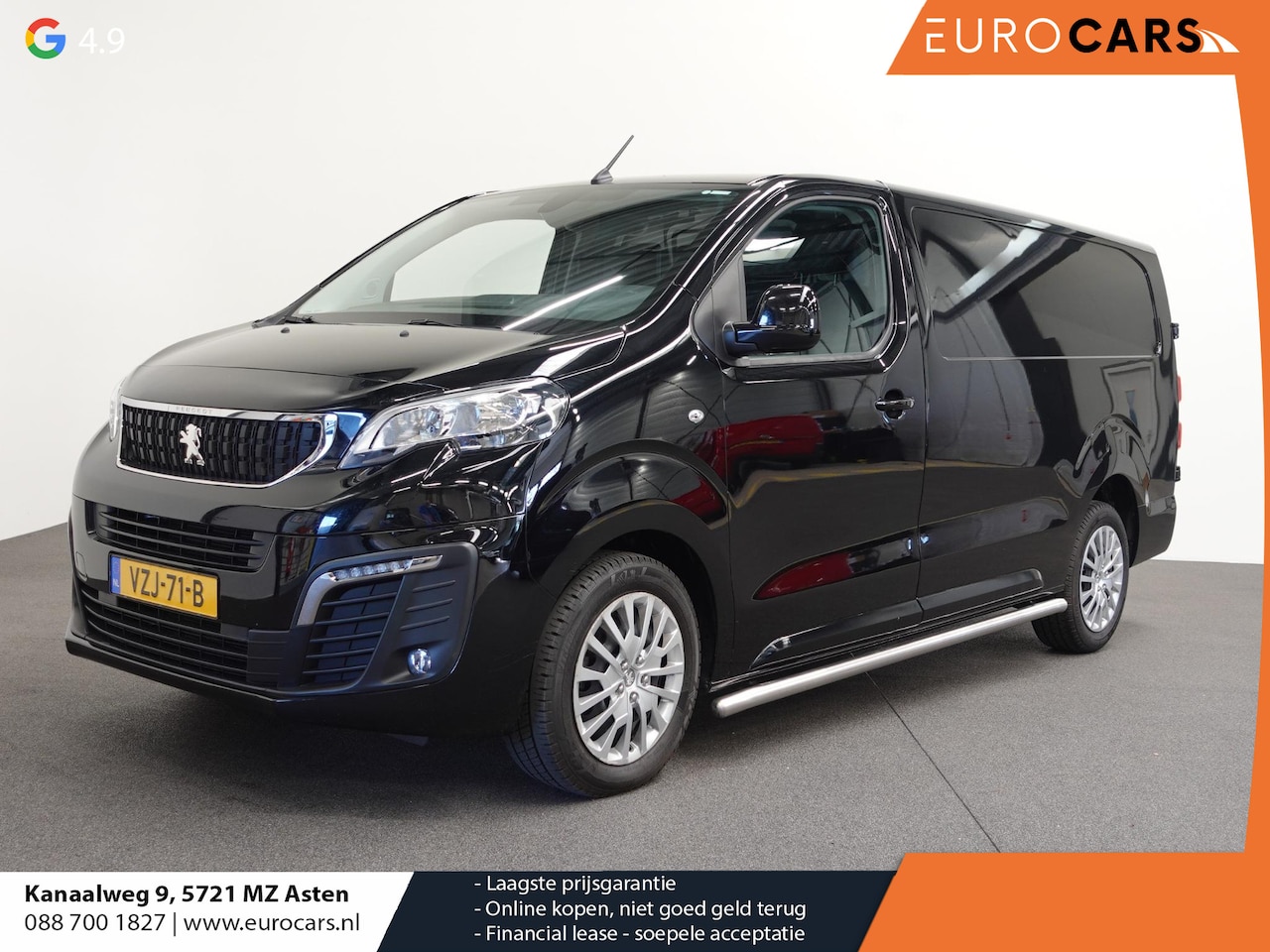 Peugeot Expert - 2.0 BlueHDI 145PK L3 Automaat Airco Navigatie Trekhaak Cruise Control Carplay - AutoWereld.nl