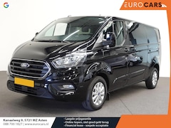 Ford Transit Custom - 300 2.0 TDCI L2H1 Automaat Limited Dubbele Cabine Navigatie Airco 2 Schuifdeuren Trekhaak