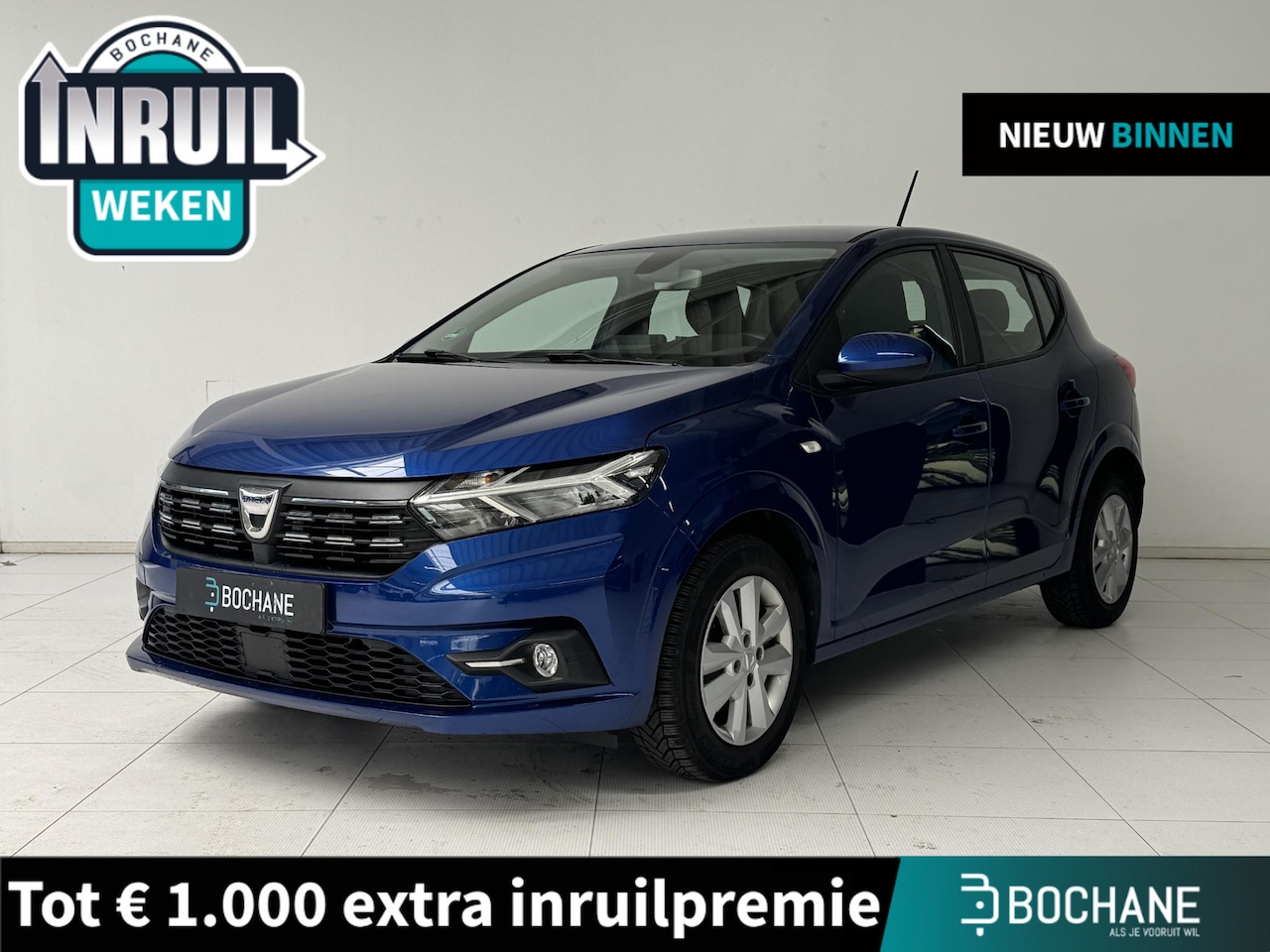 Dacia Sandero - 1.0 TCe 100 ECO-G Expression | Airco | Apple CarPlay / Android Auto | Cruise Control | DAB - AutoWereld.nl