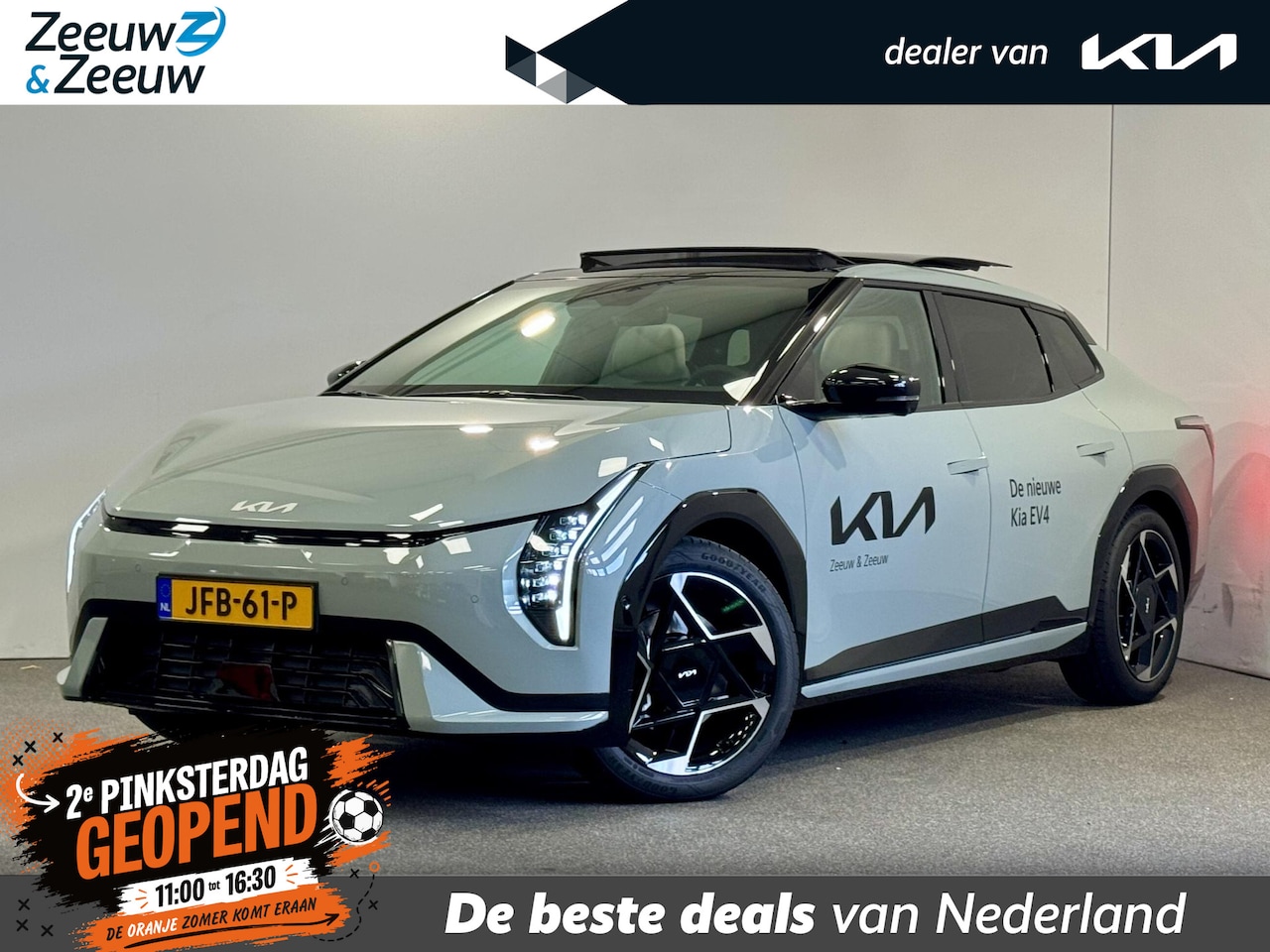 Kia EV4 Fastback - GT-PlusLine 81.4 kWh | 204 pk | 595 km actieradius | Bel voor info 071-7600600 - AutoWereld.nl