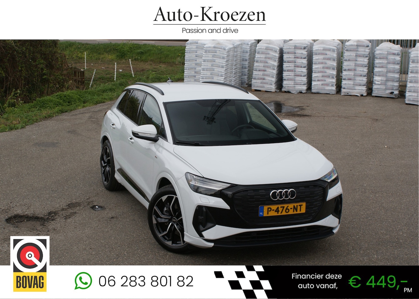 Audi Q4 e-tron - 50 quattro Launch edition S Competition 77 kWh | S Line| SOH 93,8% | 1 eigenaar | - AutoWereld.nl