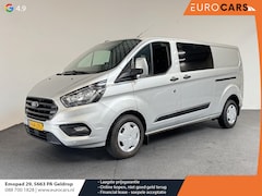 Ford Transit Custom - 131pk Automaat L2H1 Trend Dubbele Cabine 2x Schuifdeur Navigatie Apple Carplay/Android Aut