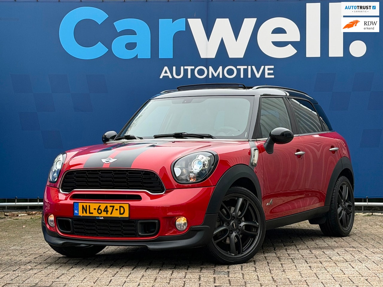MINI Countryman - Mini 1.6 John Cooper S ALL4 1e Eigenaar|Navi|STLvw|Climate|Cruise|Pano|Leder|PDC|HarmanKar - AutoWereld.nl