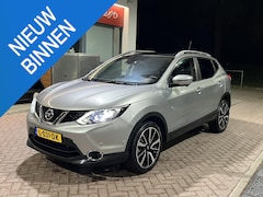 Nissan Qashqai - 1.2 Tekna 5-2016 NAVI LEER PANO DAB LED CAM ST.VERW *129.906 KM* APK 5-2027