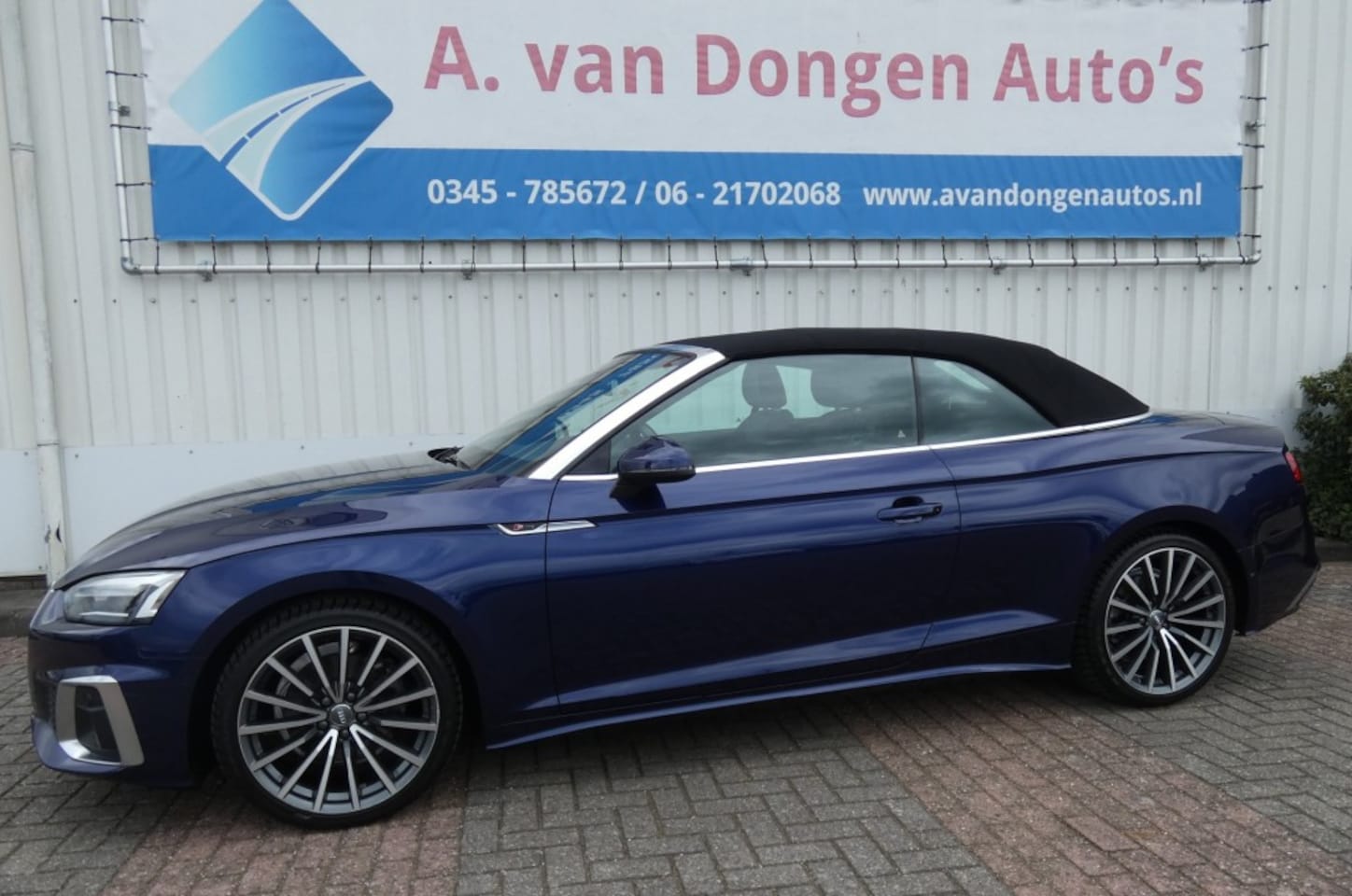 Audi Cabriolet - 40 TFSI S LINE AUTOMAAT,Navi,Camera,Airscarf,ACC,Matrix - AutoWereld.nl