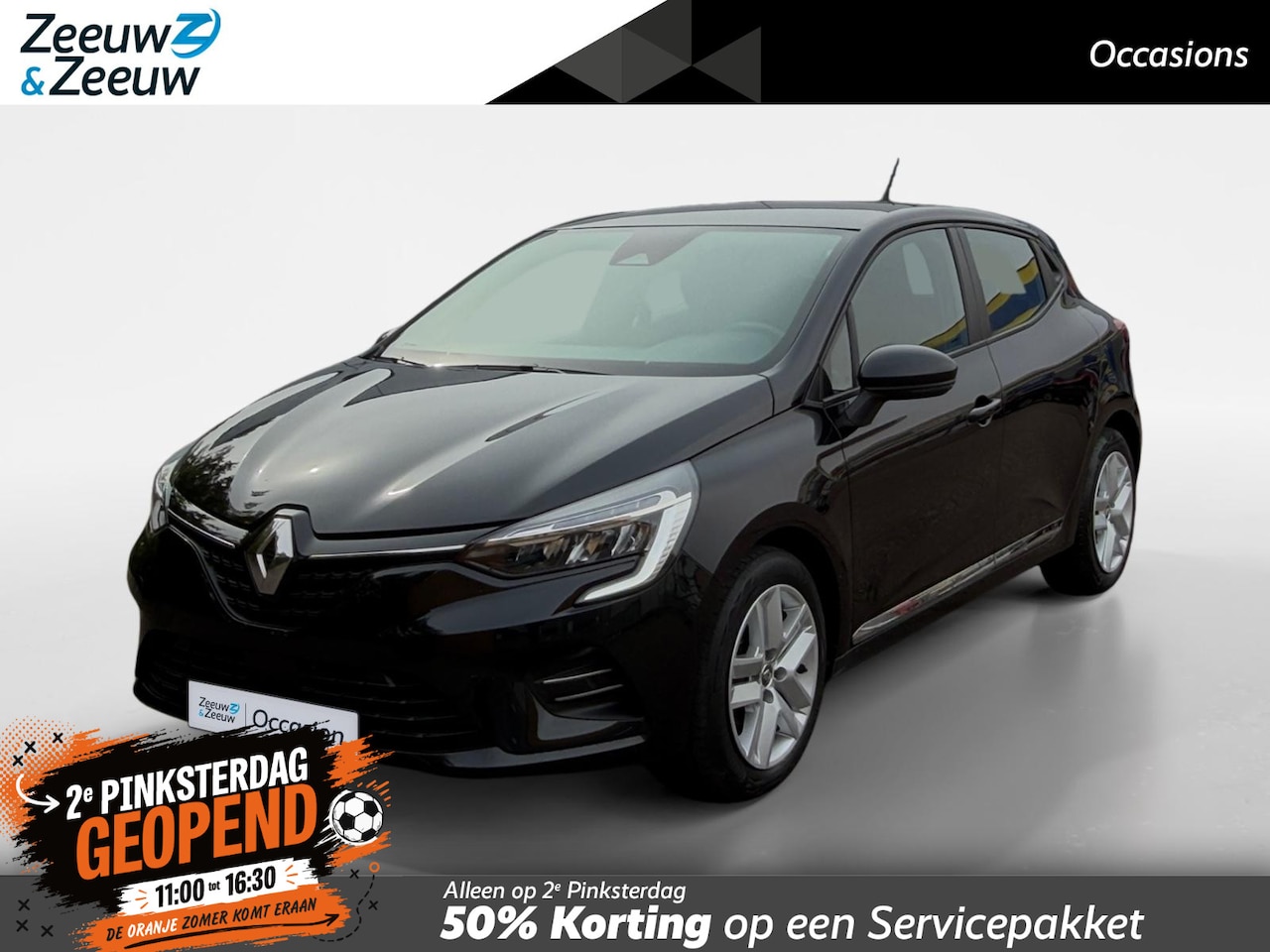 Renault Clio - 1.0 TCe Zen Apple Carplay/Android Auto , airco , cruise , tel , usb . - AutoWereld.nl